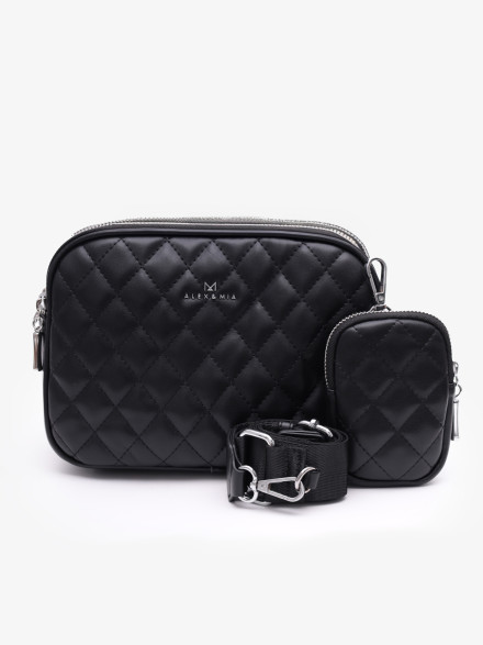 Сумка женская Alex&Mia 9165 black Сумка женская Alex&Mia 9165 black