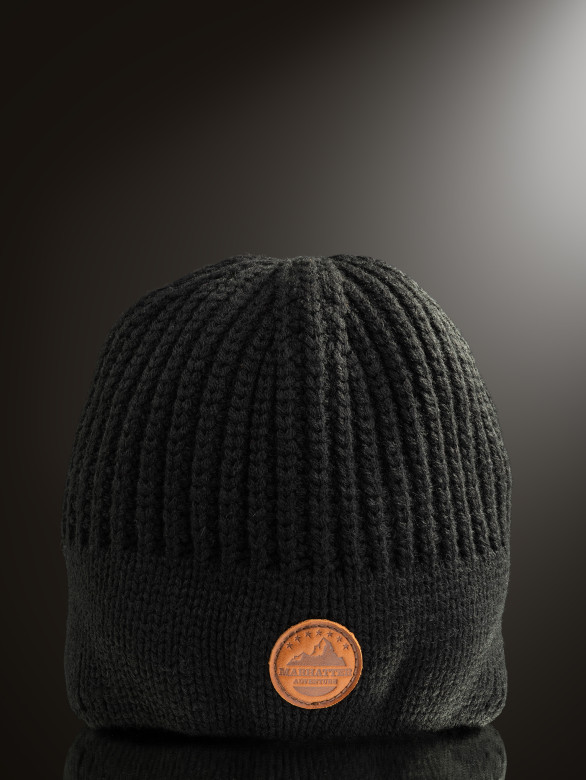 Ушанка мужская 12770 MARHATTER чёрный (57-59)