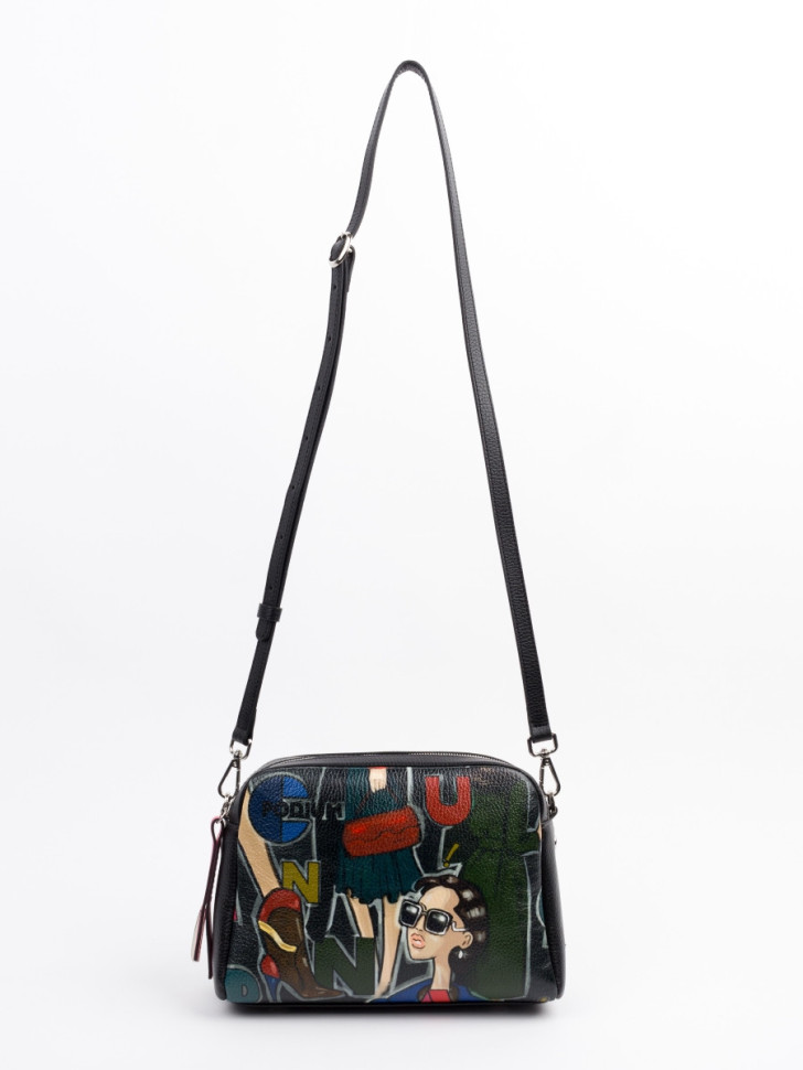 Сумка Curanni 2443 Подио чёрная