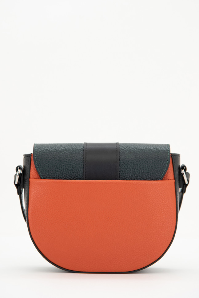 Сумка Protege Ц-471 черный/изумрудный/оранжевый Сумка Protege Ц-471 черный/изумрудный/оранжевый