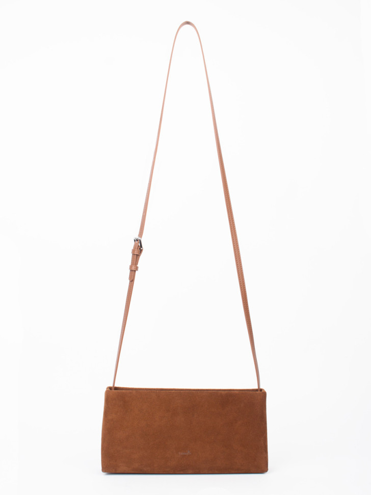 Сумка Lamagio 723 замша рыжая