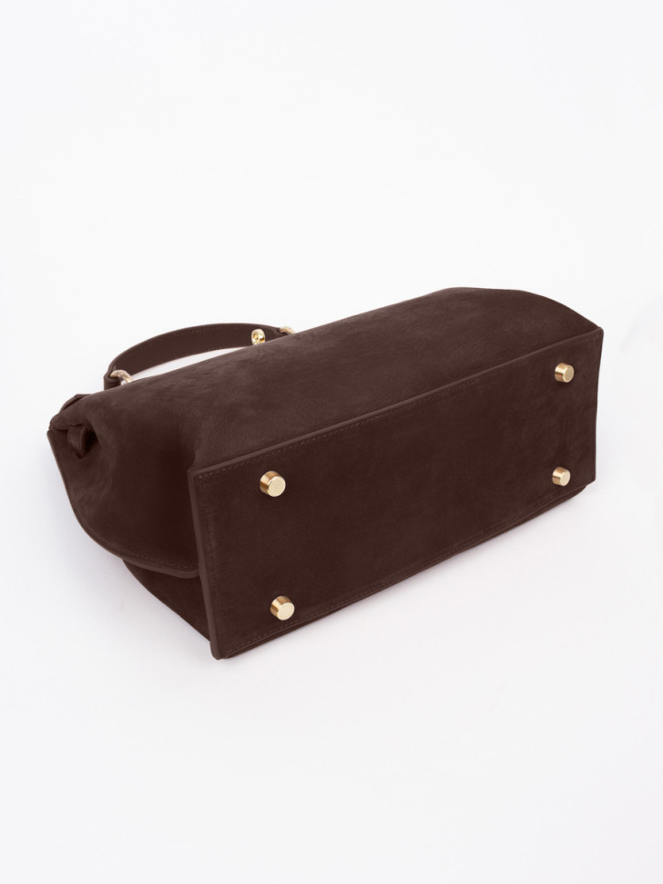 Сумка Curanni 9402 замша коричневая