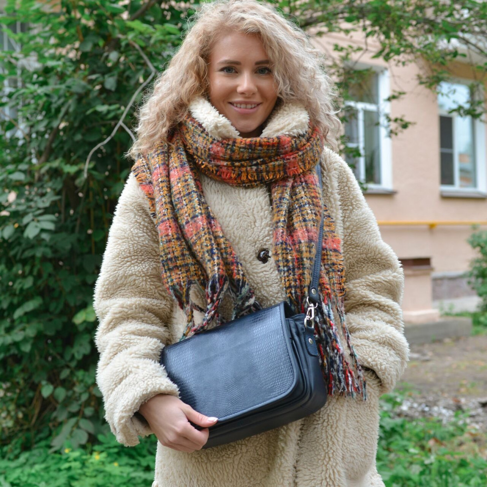 Сумка женская Natalia Kalinovskaya, С93 «Юния» синяя 