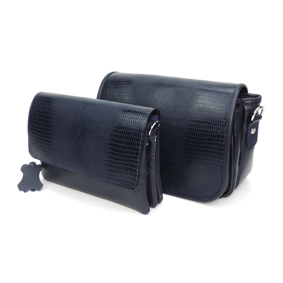 Сумка женская Natalia Kalinovskaya, С93 «Юния» синяя 