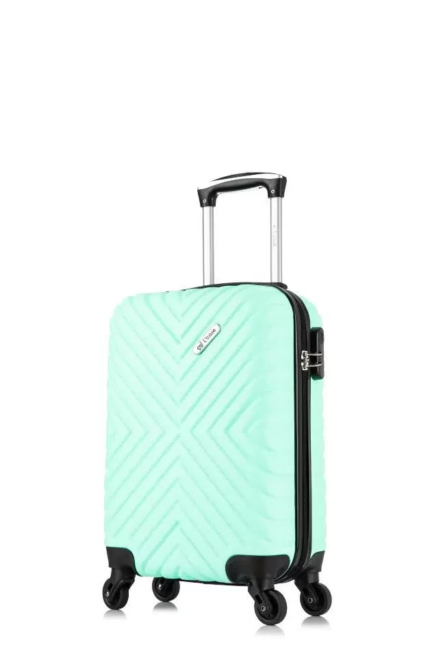 Чемодан L'Case New Delhi мятный 18"