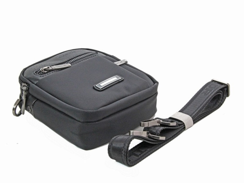 Мужская сумка-планшет из экокожи Cantlor GW104 чёрная