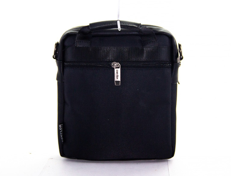 Мужская сумка-планшет из экокожи Cantlor GW104 чёрная