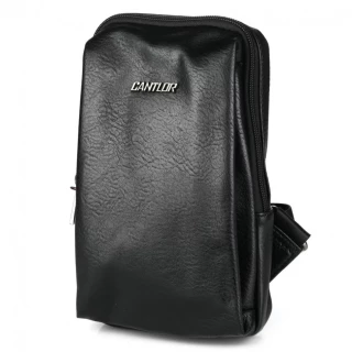Рюкзак на одно плечо Cantlor G 609 чёрный