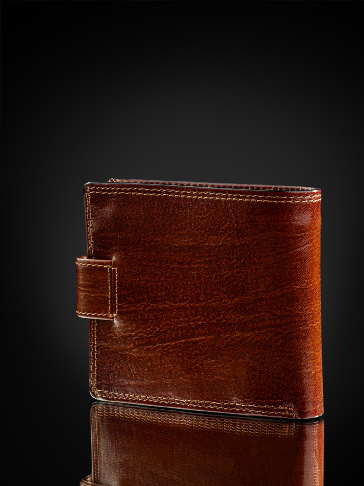 Портмоне мужское Cosset F14-327-516D коричневое Портмоне мужское Cosset F14-327-516D коричневое