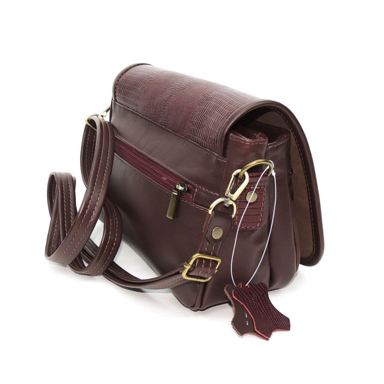 Сумка женская Natalia Kalinovskaya, С93 «Аресели» бордо 