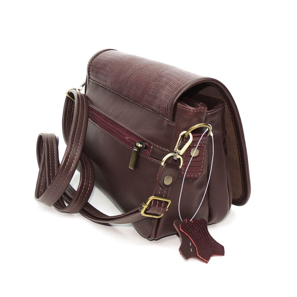 Сумка женская Natalia Kalinovskaya, С93 «Аресели» бордо Сумка женская Natalia Kalinovskaya, С93 «Аресели» бордо