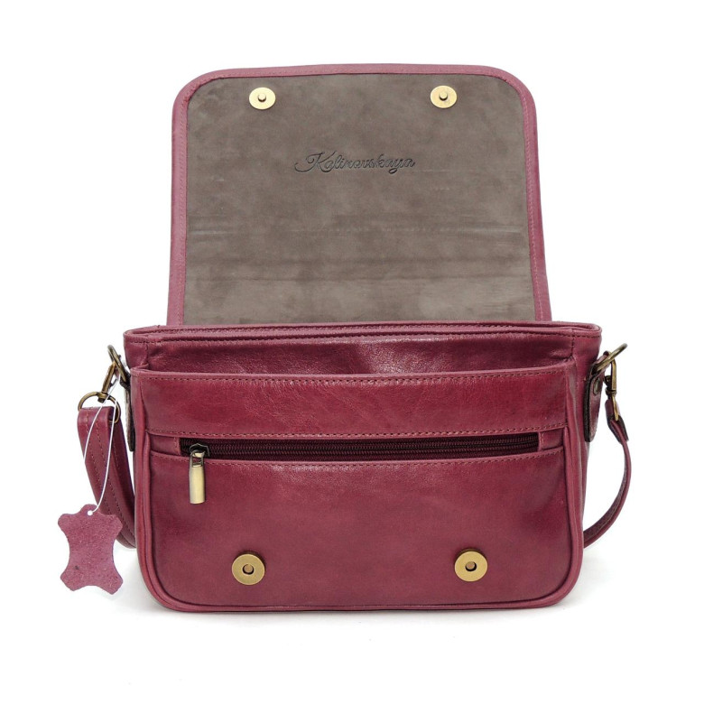 Женская сумка Natalia Kalinovskaya, «Дейли» бордовая