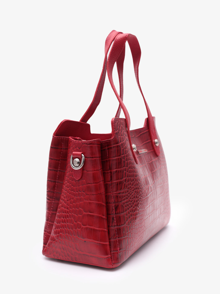 Сумка женская Karya 2390 красный крокодил Сумка женская Karya 2390 красный крокодил