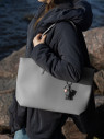 Сумка женская David Jones 7652 steel gray