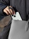 Сумка женская David Jones 7652 steel gray