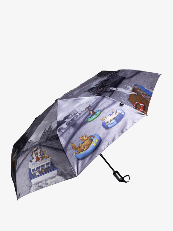 Зонт женский с/а 232 коты горбунов