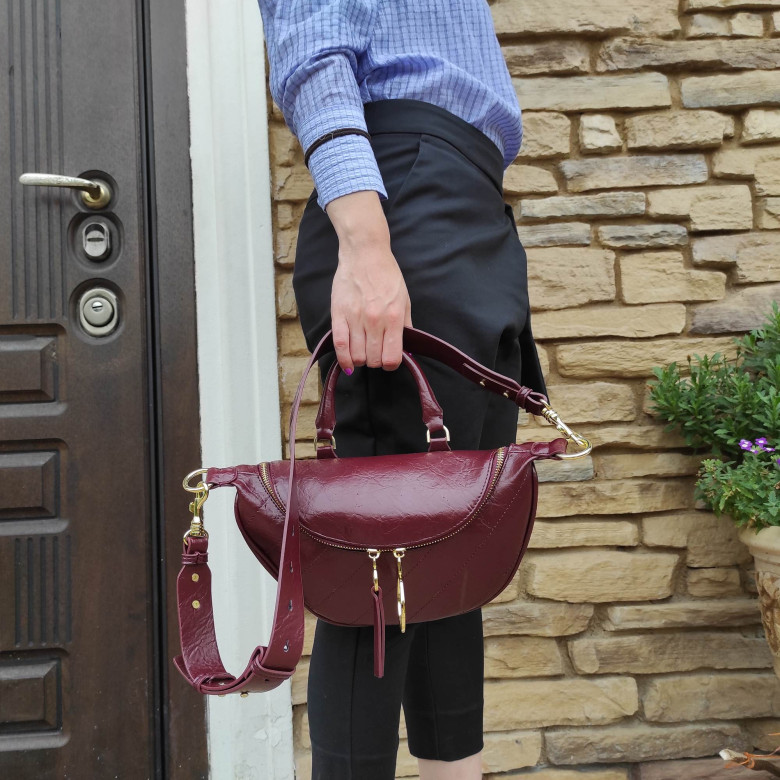 Женская сумка Polar, 18258 жёлтая