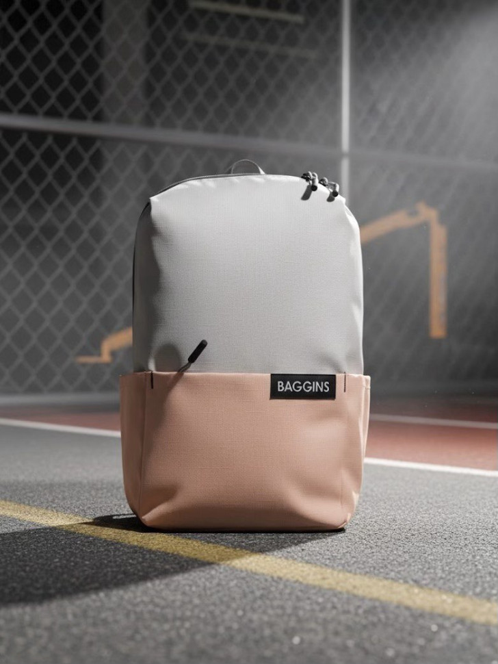 Рюкзак Baggins 621 серый/розовый Рюкзак Baggins 621 серый/розовый