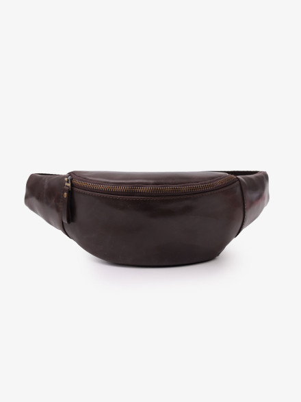Сумка на пояс/плечо zн ALEXX ALG0119 коричневый пулап