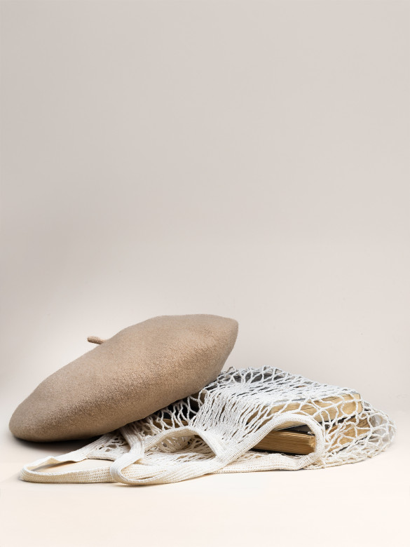 Берет женский Stigler, св.беж. Берет женский Stigler, св.беж.