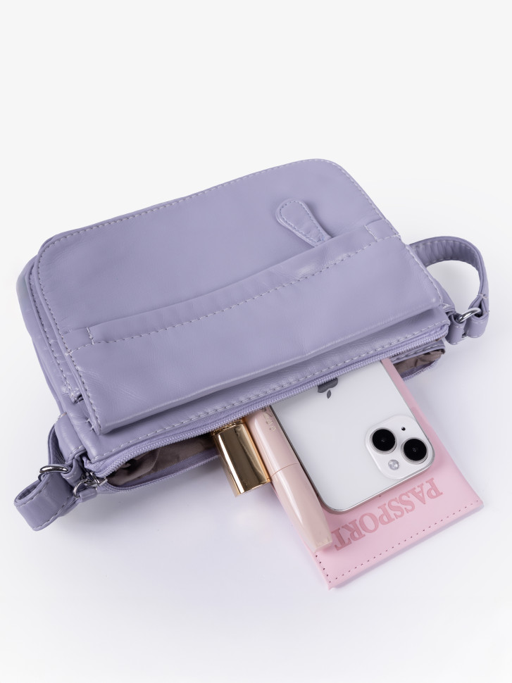 Сумка Runyi, RY-7019 светло-фиолетовая Сумка Runyi, RY-7019 светло-фиолетовая