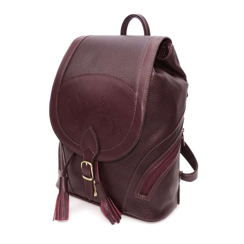 Рюкзак женский Natalia Kalinovskaya, "Лерия" бордо флотер