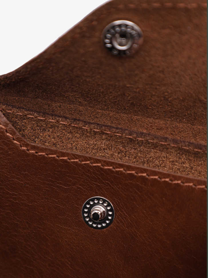 Картхолдер-монетница П-802-1926 светло-коричневый