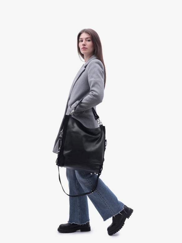 Женская сумка RHino Верона чёрная Женская сумка RHino Верона чёрная