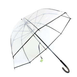 Зонт Zontali трость 1801 прозрачный (ассортимент расцветок)