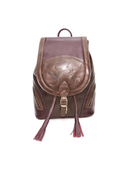 Рюкзак Kalinovskaya Р-50.682-1 бордо/шоколад Рюкзак Kalinovskaya Р-50.682-1 бордо/шоколад