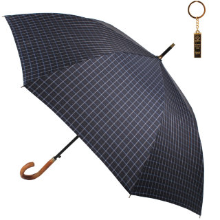 Зонт мужской Zemsa, 23241 темно-синий