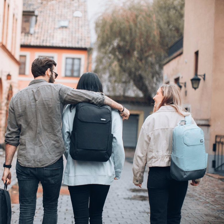 Рюкзак Thule Lithos Backpack 16L TLBP213 Pelican Gray/Faded Khaki