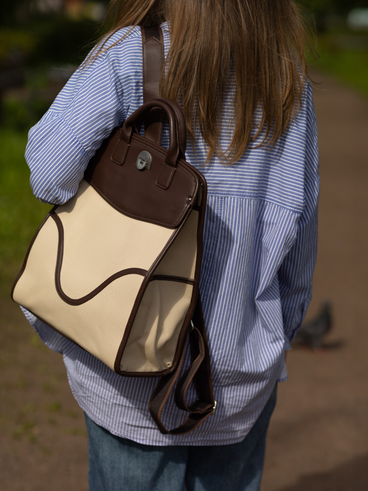 Рюкзак городской Baggins 58223 apricot (9039-8136D) Рюкзак городской Baggins 58223 apricot (9039-8136D)