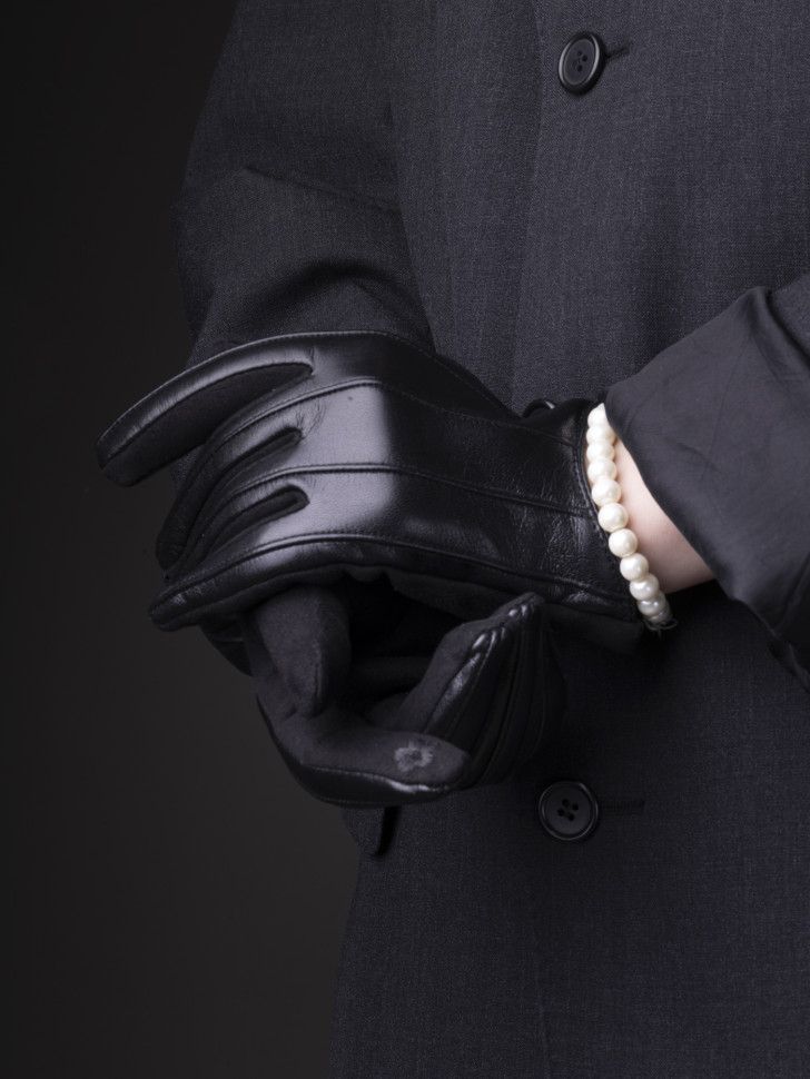 Перчатки женские HAVVS 6026 черные Перчатки женские HAVVS 6026 черные