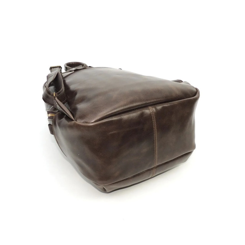 Рюкзак женский Natalia Kalinovskaya, «Эша» коричневый гладкий