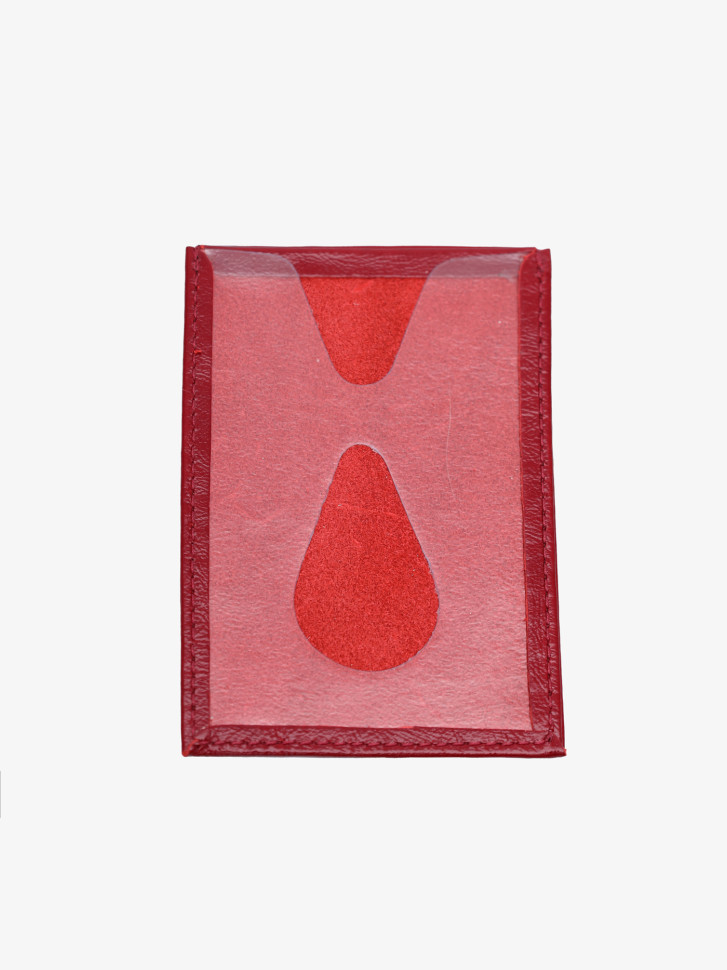 Футляр для транспортной карты Вектор КХ-315-2130 красный Футляр для транспортной карты Вектор КХ-315-2130 красный