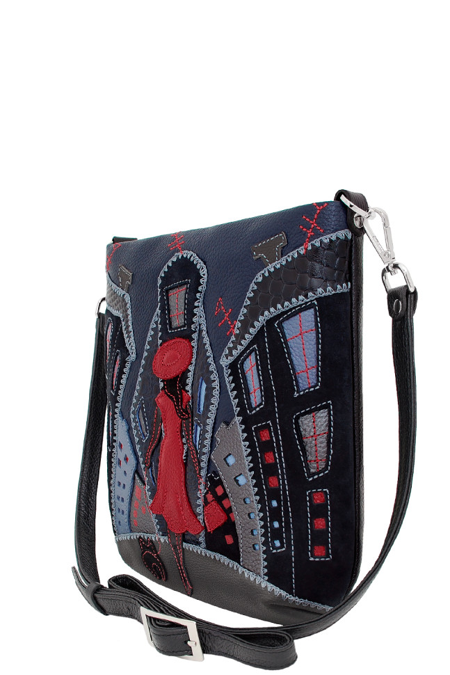 Сумка Protege ДС-392-244 "Город №33" черный Сумка Protege ДС-392-244 "Город №33" черный