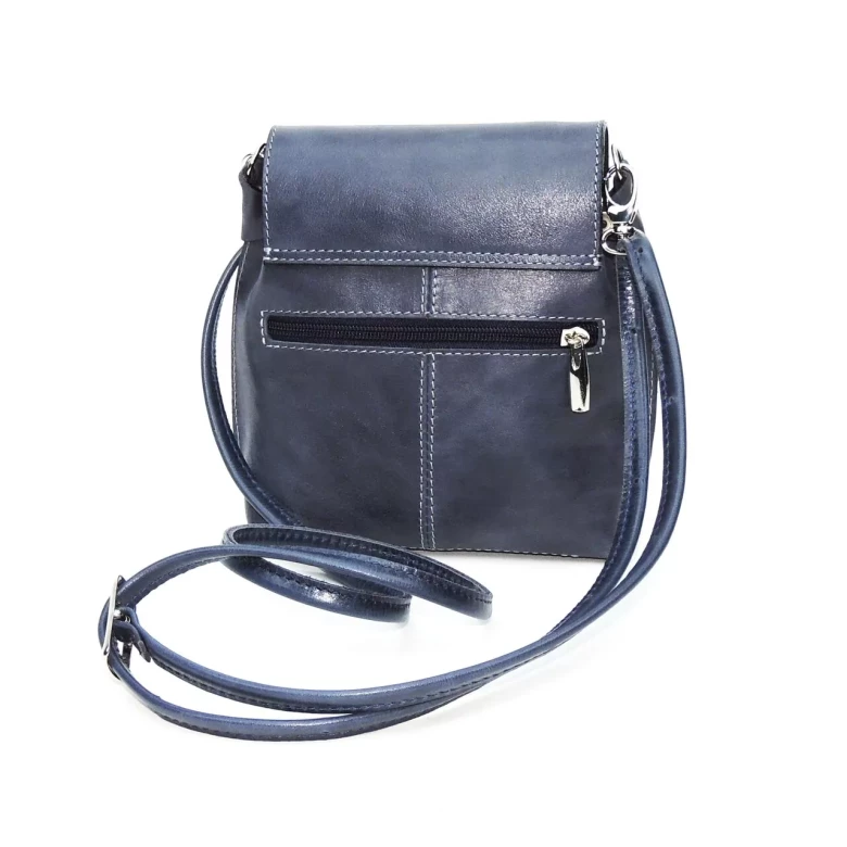 Сумка женская Natalia Kalinovskaya 76п.661 "Алёна" синяя гладкая 