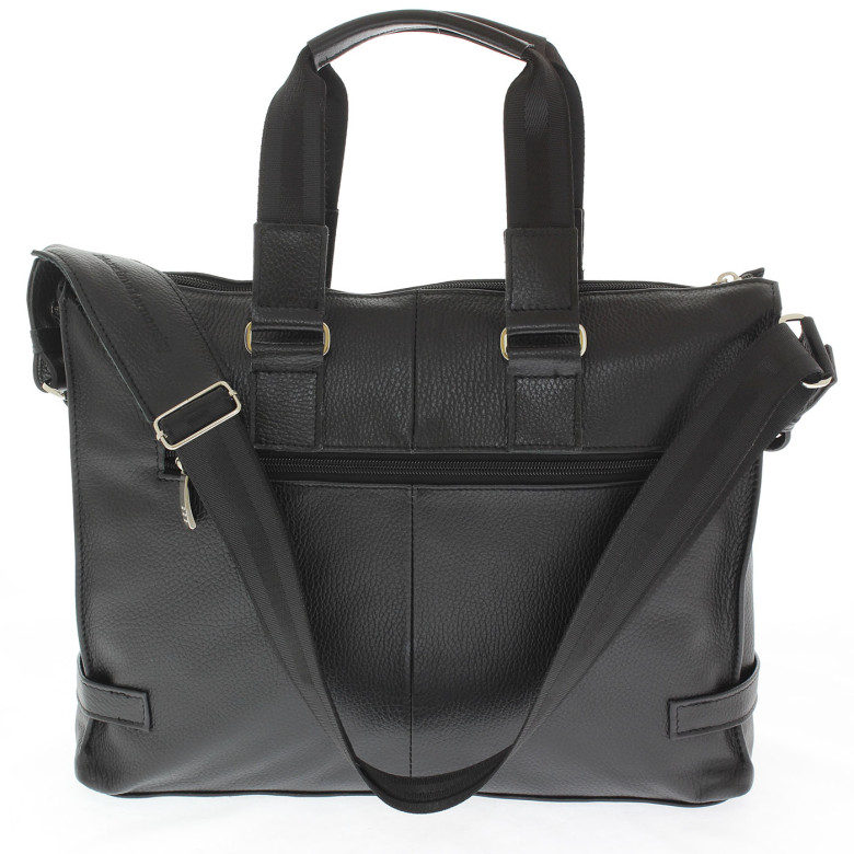 Портфель мужской кожа Maxsimo Tarnavsky 1015 чёрный флотер Портфель мужской кожа Maxsimo Tarnavsky 1015 чёрный флотер