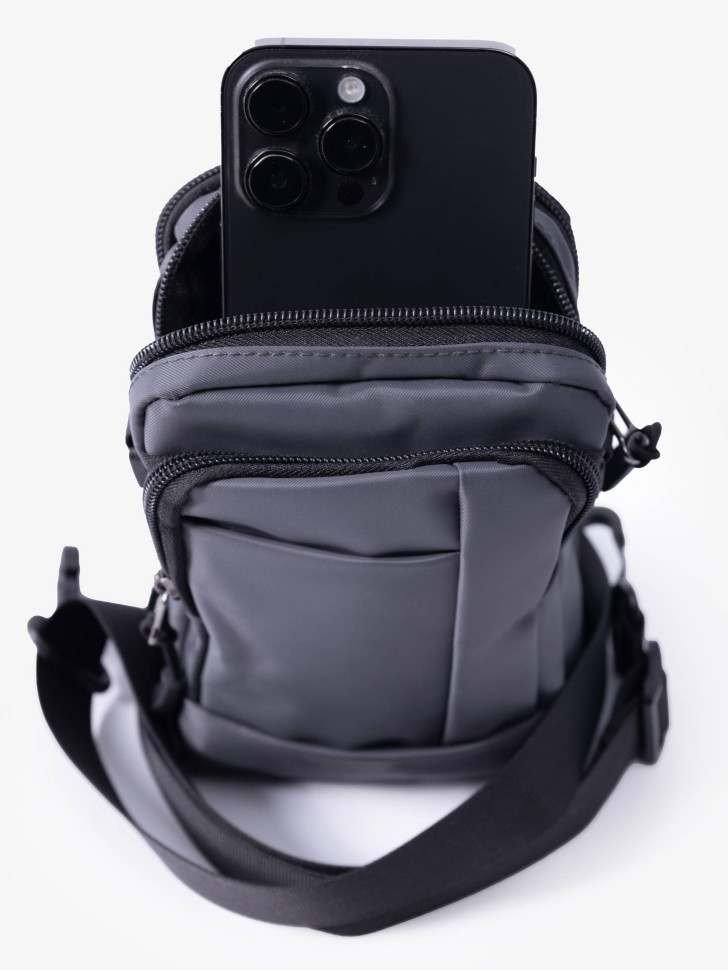 Сумка Aotian, Б 61039 серая Сумка Aotian, Б 61039 серая