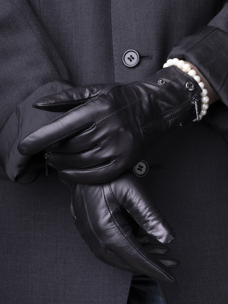 Перчатки женские Fioretto 200417 черные Перчатки женские Fioretto 200417 черные