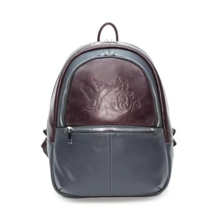 Рюкзак Kalinovskaya Р-43.741-8 серый/бордо Рюкзак Kalinovskaya Р-43.741-8 серый/бордо