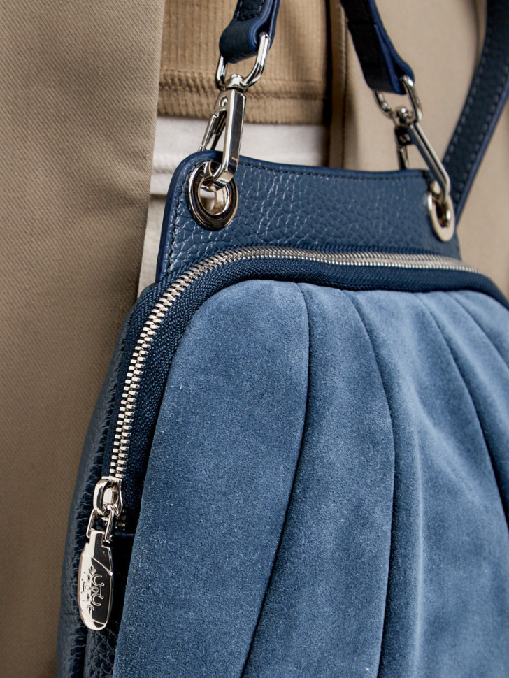 Сумка Curanni 2477 замша джинс