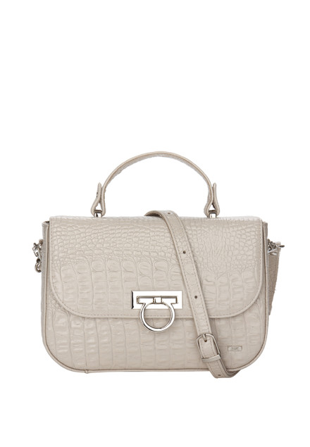 Сумка Esse 78734 МЕГАН АЙВОРИ кожа кайман кремовая Сумка Esse 78734 МЕГАН АЙВОРИ кожа кайман кремовая