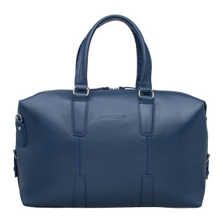 Кожаная дорожная сумка Lakestone 974320 Kennard Dark Blue