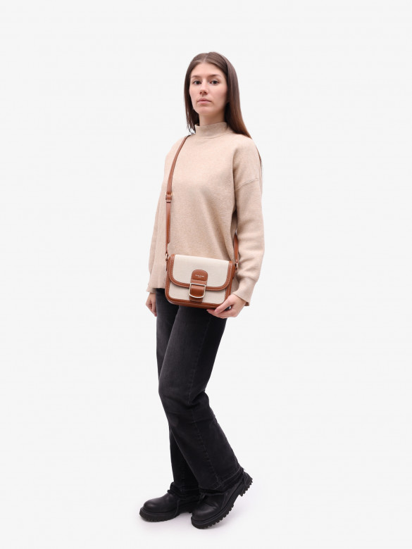 Сумка женская David Jones 7014 cognac