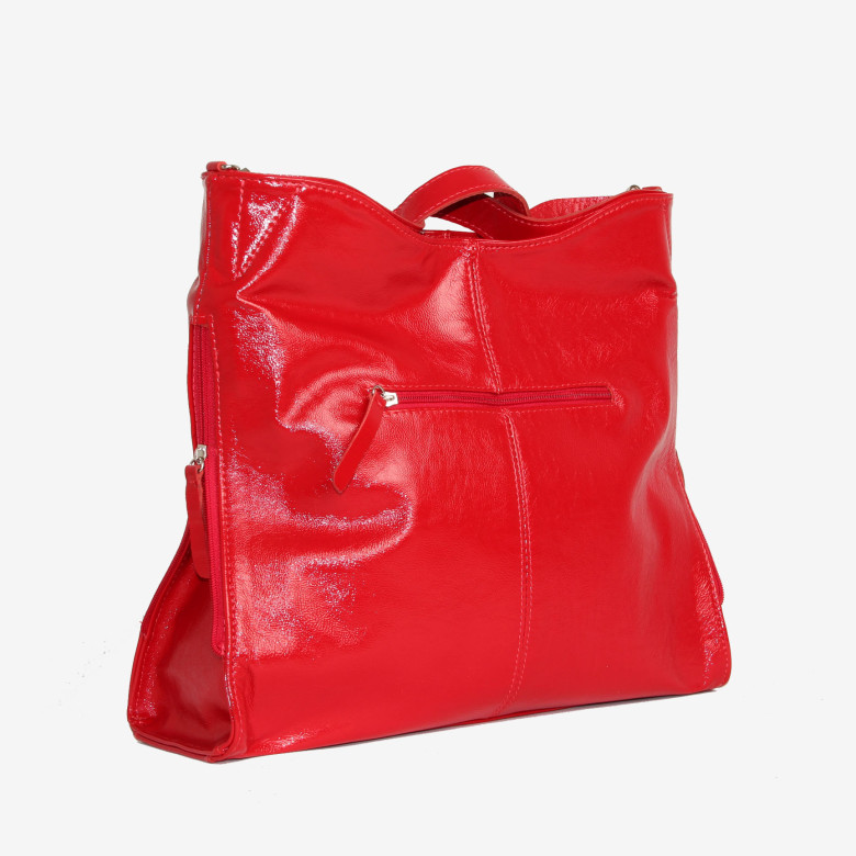 Сумка из кожи Maxsimo Tarnavsky 2029 чёрный наплак