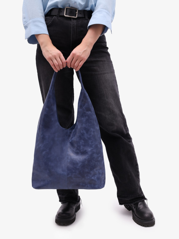 Сумка ALEXX 0127 темно синяя