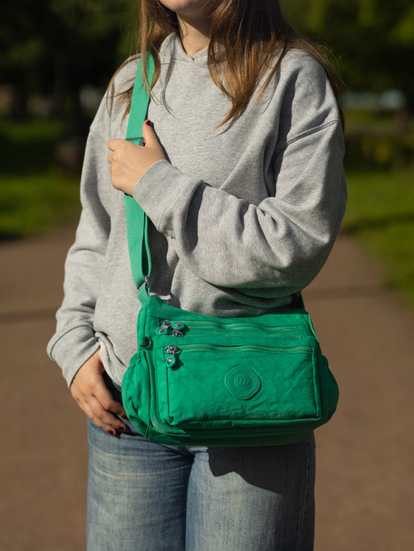 Сумка женская Bobo 1511-2 ярко-зелёная