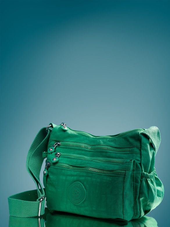 Сумка женская Bobo 1511-2 ярко-зелёная